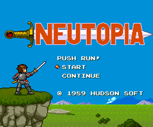 Neutopia (Japan) Screenshot